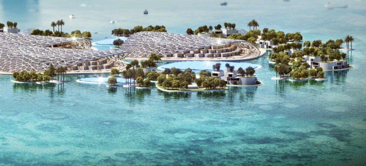 Dubai Reefs : une communauté flottante et révolutionnaire pour la marine et l'écotourisme